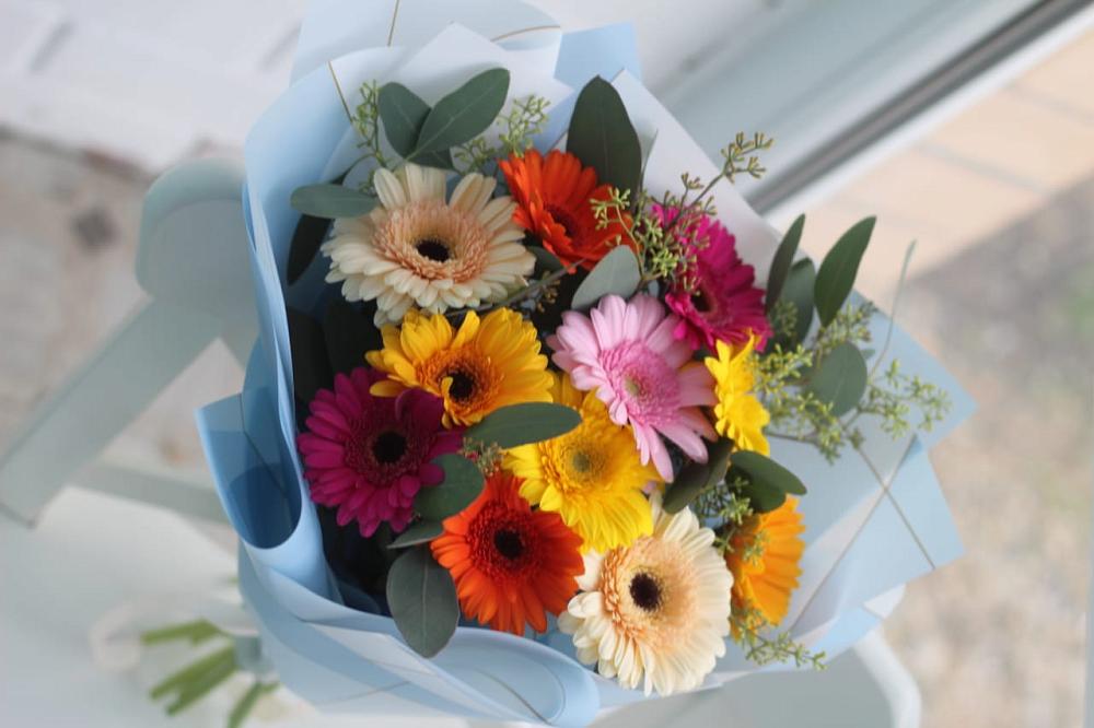 Букет цветов из: Герберы в Зимогорье