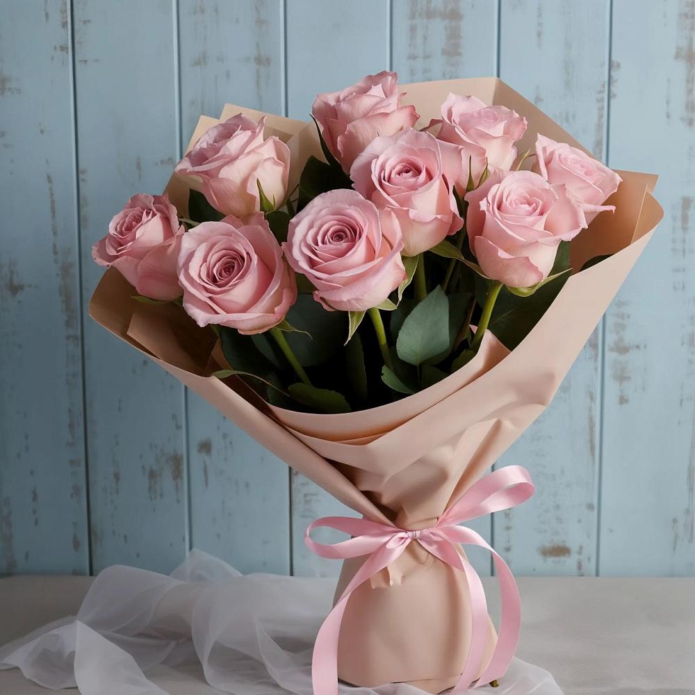 Букет цветов из: Розы в Зимогорье