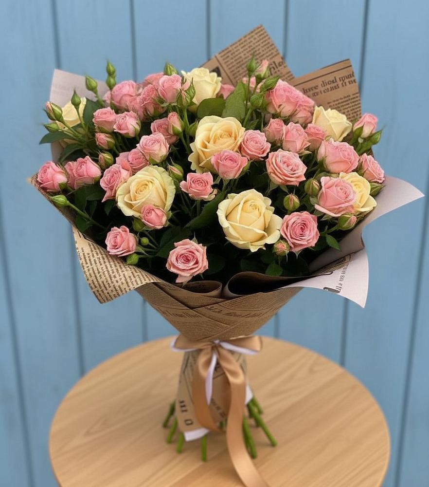 Букет цветов из: Розы в Зимогорье