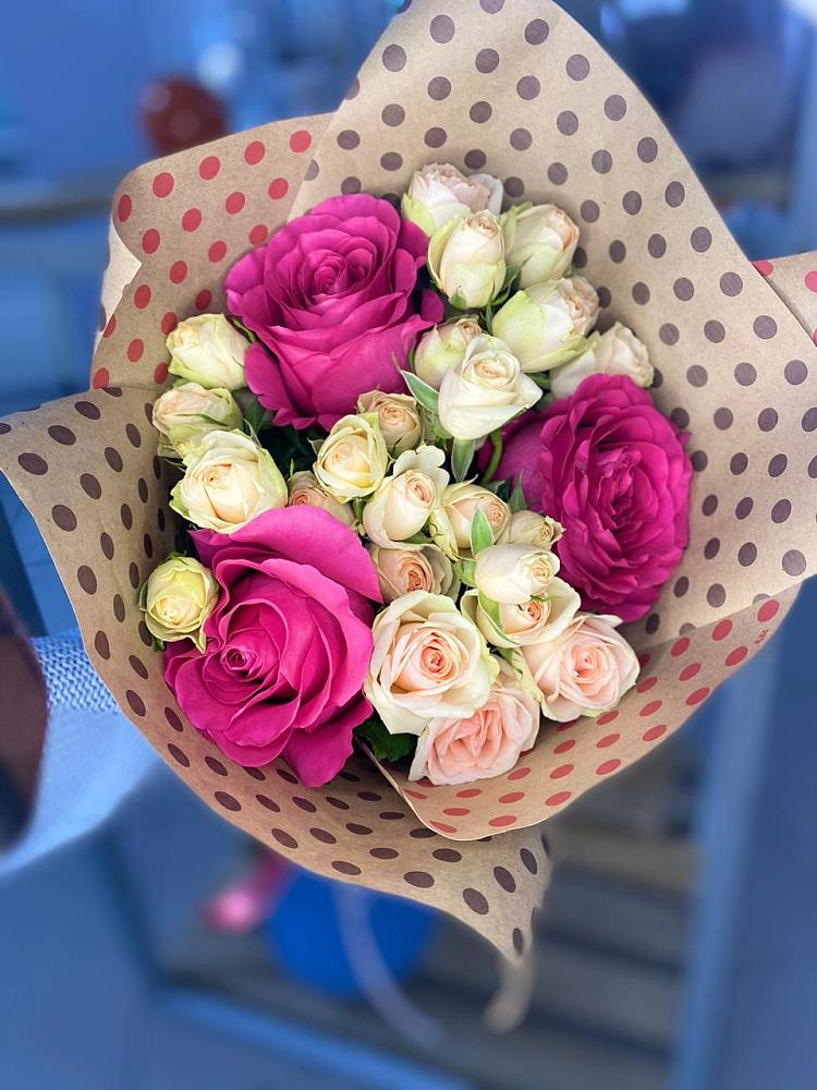 Букет цветов из: Розы в Зимогорье