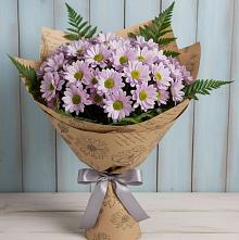 Букет цветов из:  Хризантемы в Зимогорье