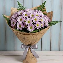 Букет цветов из:  Хризантемы в Зимогорье