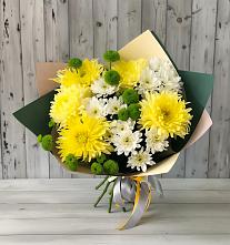 Букет цветов из:  Хризантемы в Зимогорье