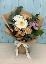 Букет цветов из:  Герберы и Хризантемы в Зимогорье
