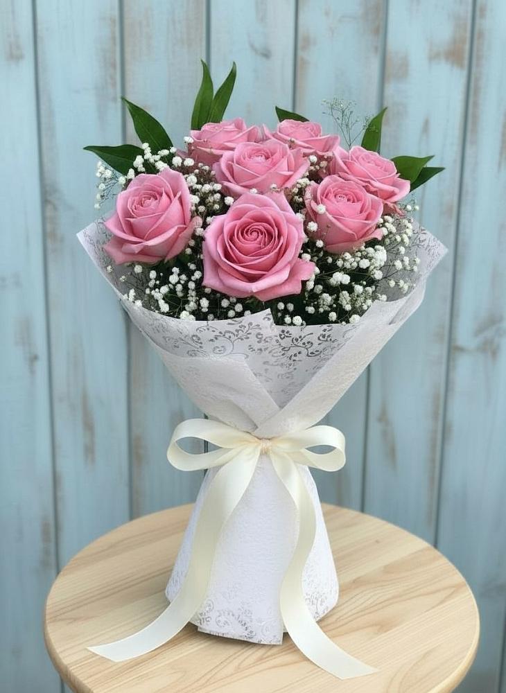 Букет цветов из: Розы в Зимогорье