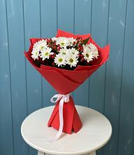 Букет цветов из:  Хризантемы #REPLACE_PRED# Зимогорье