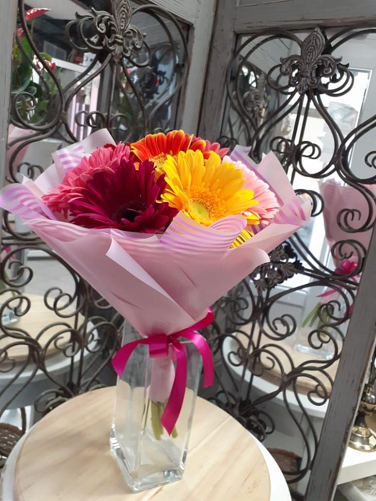 Букет цветов из: Герберы в Зимогорье