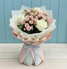 Букет цветов из:  Розы в Зимогорье