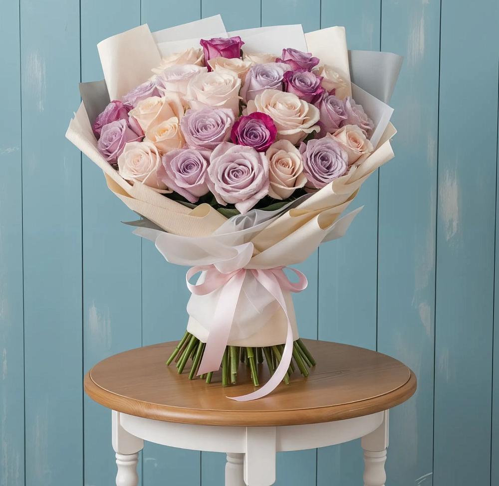 Букет цветов из: Розы в Зимогорье