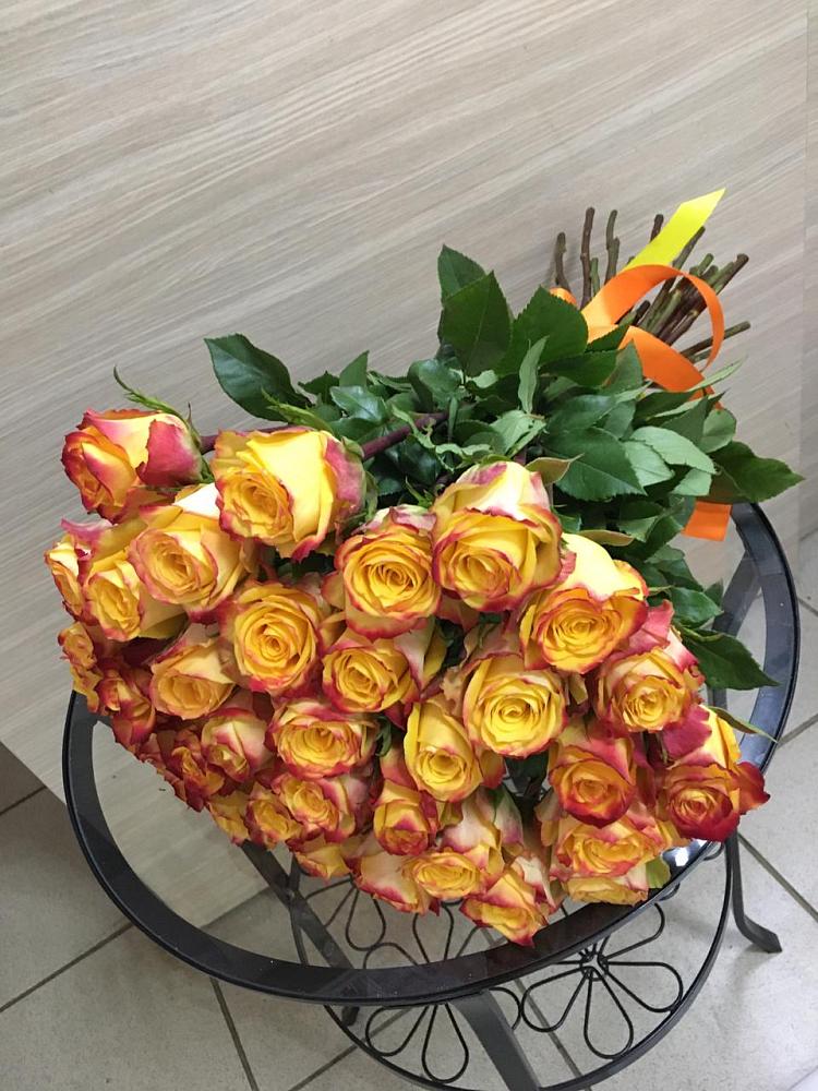 Букет Желтые розы в Зимогорье