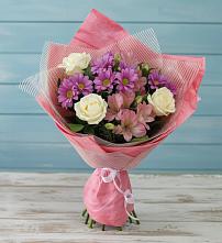 Букет цветов из:  Герберы в Зимогорье