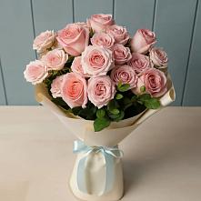 Букет Розовый шарм в Зимогорье