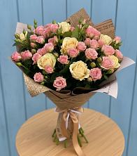 Букет цветов из:  Розы в Зимогорье