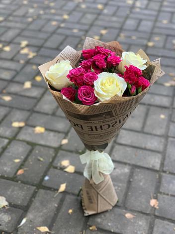 Букет цветов из: Розы в Зимогорье