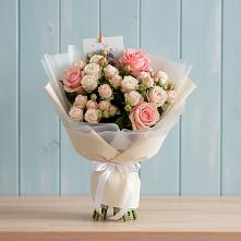 Букет цветов из:  Розы в Зимогорье