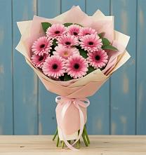 Букет цветов из:  Герберы в Зимогорье