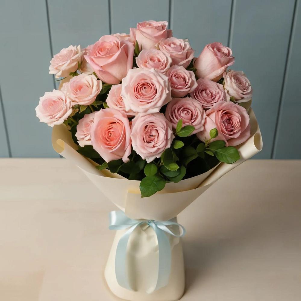 Букет Розовый шарм в Зимогорье