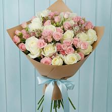 Букет цветов из:  Розы #REPLACE_PRED# Зимогорье